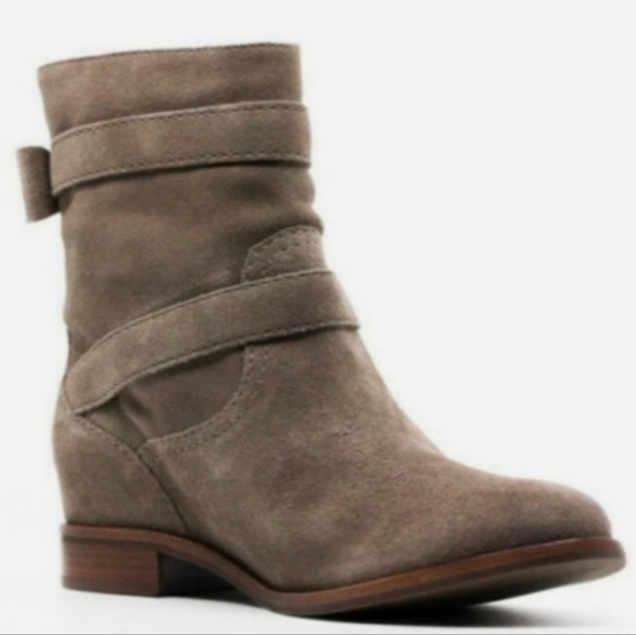 kate spade Shoes - Kate Spade New York Sabina Buckled Booties Mousse -7.5
